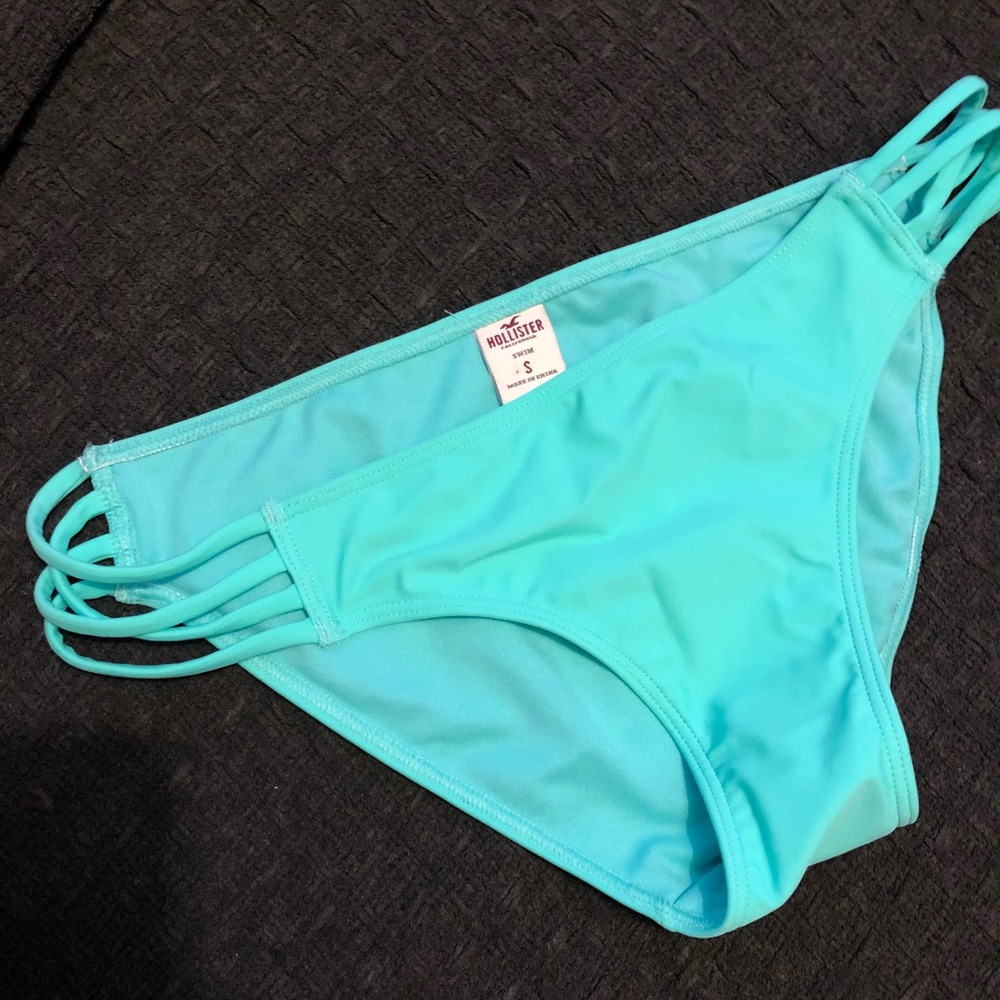 Hollister blue swim bottoms